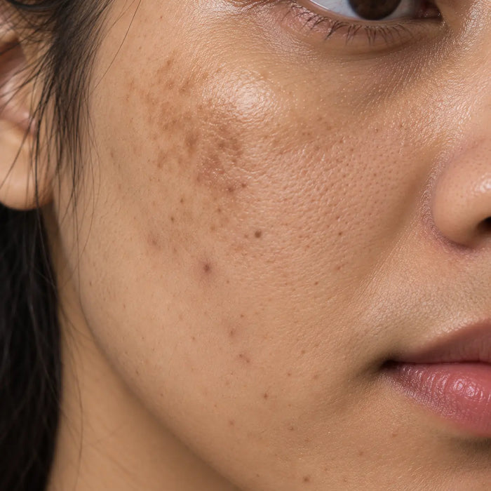 Brightening & Uneven Tone