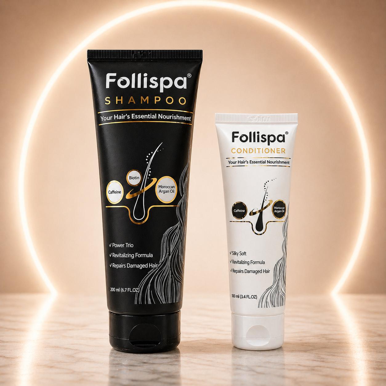Follipsa Shampoo 200ml & Conditioner 100ml Combo