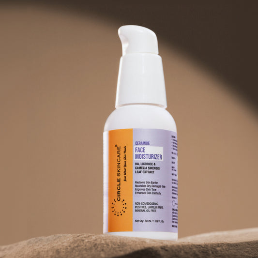 Ceramide Face Moisturizer with HA, Licorice & Camelia Leaf Extract, 50 ml