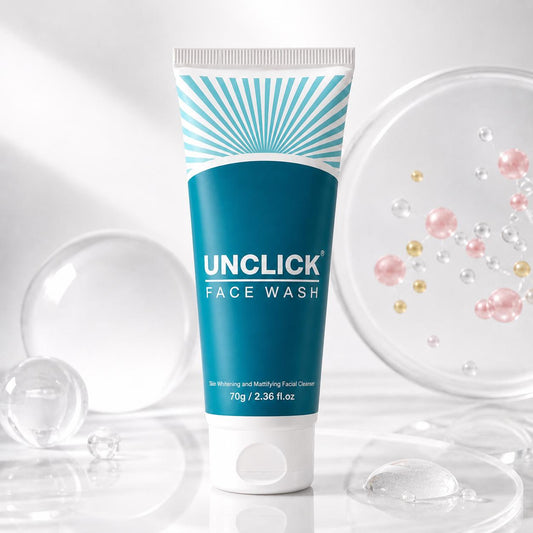 UNCLICK Niacinamide Brightening Facewash with Salicylic & Kojic Acid, 70 g