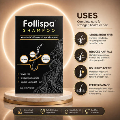 Follispa Shampoo 200ml & Conditioner 100ml Combo