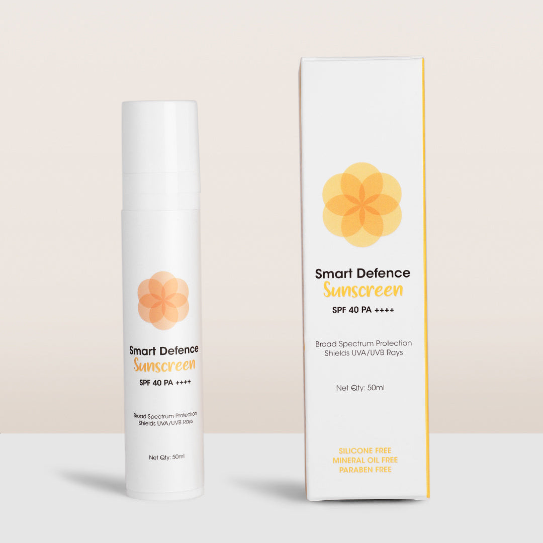 Smart Defence Sunscreen wth Blue Ray Protection SPF 40 PA++++, 50 ml