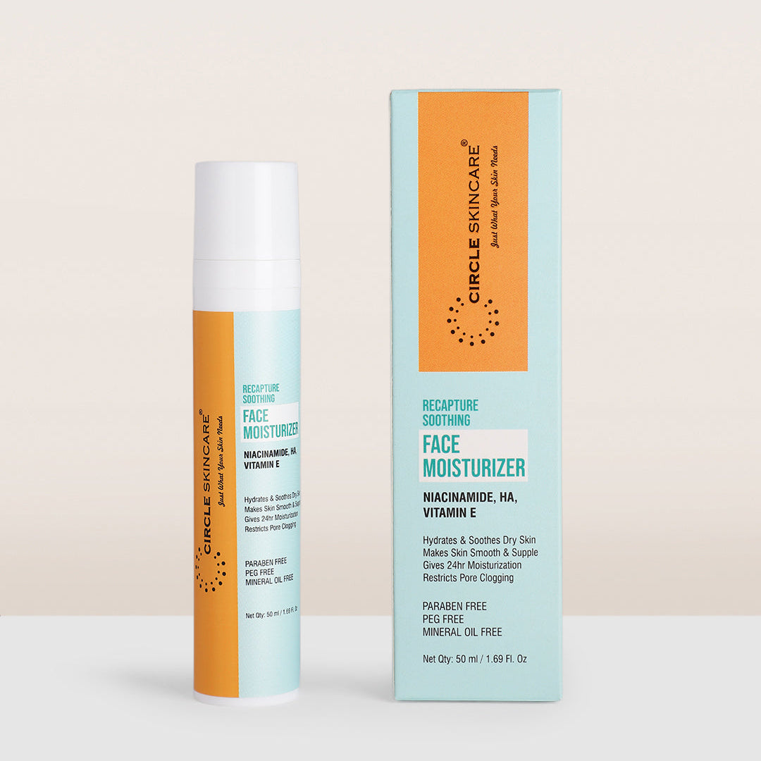 Recapture Soothing Face Moisturizer with HA, Niacinamide, Vitamin E, 50 ml