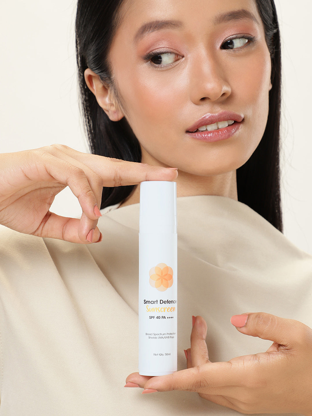 Smart Defence Sunscreen wth Blue Ray Protection SPF 40 PA++++, 50 ml