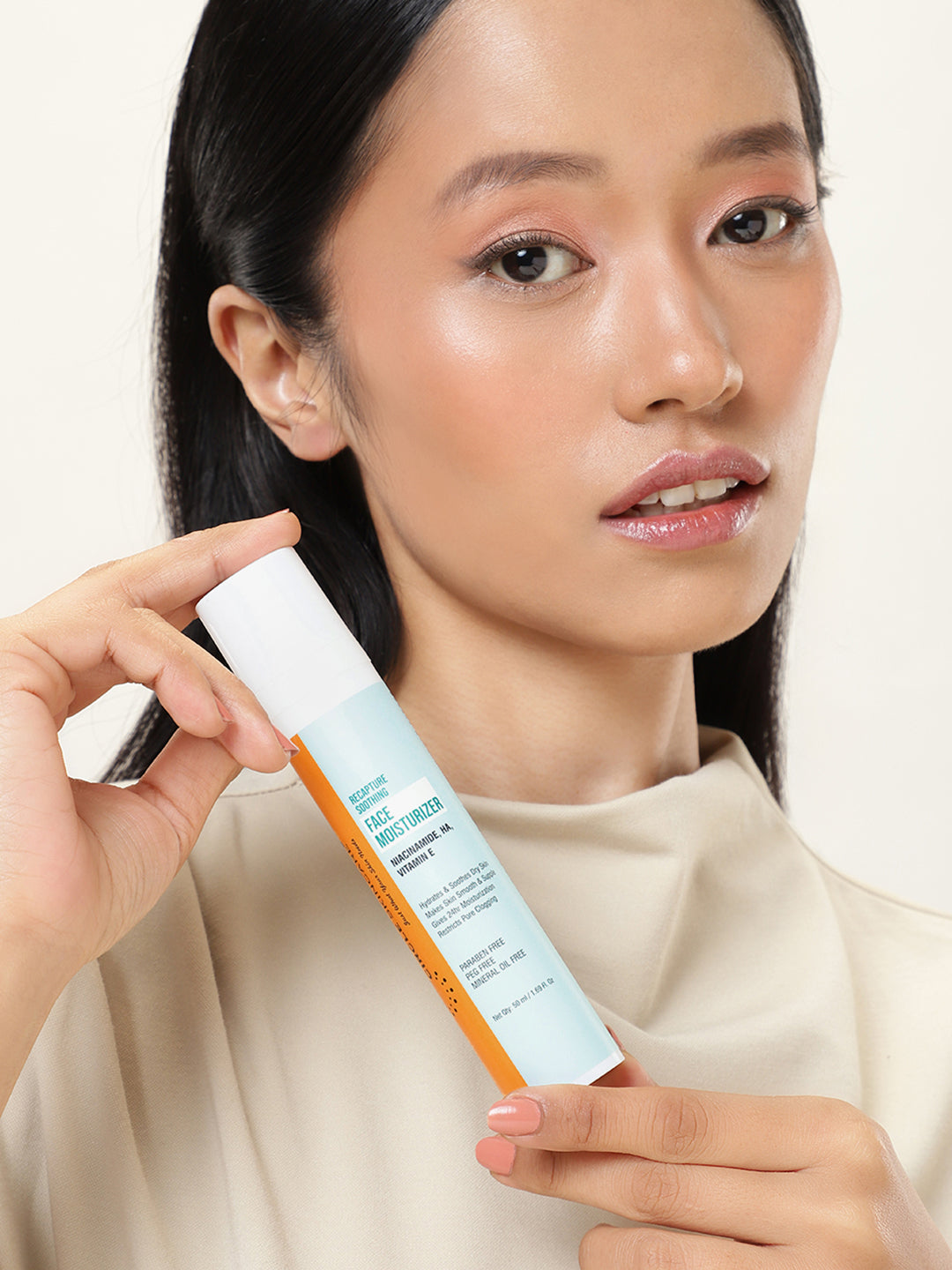 Recapture Soothing Face Moisturizer with HA, Niacinamide, Vitamin E, 50 ml
