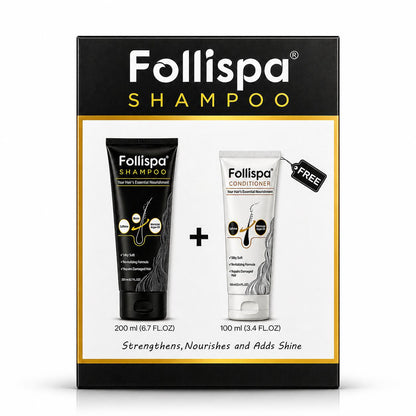 Follispa Shampoo 200ml & Conditioner 100ml Combo