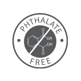 Phthalate free badge